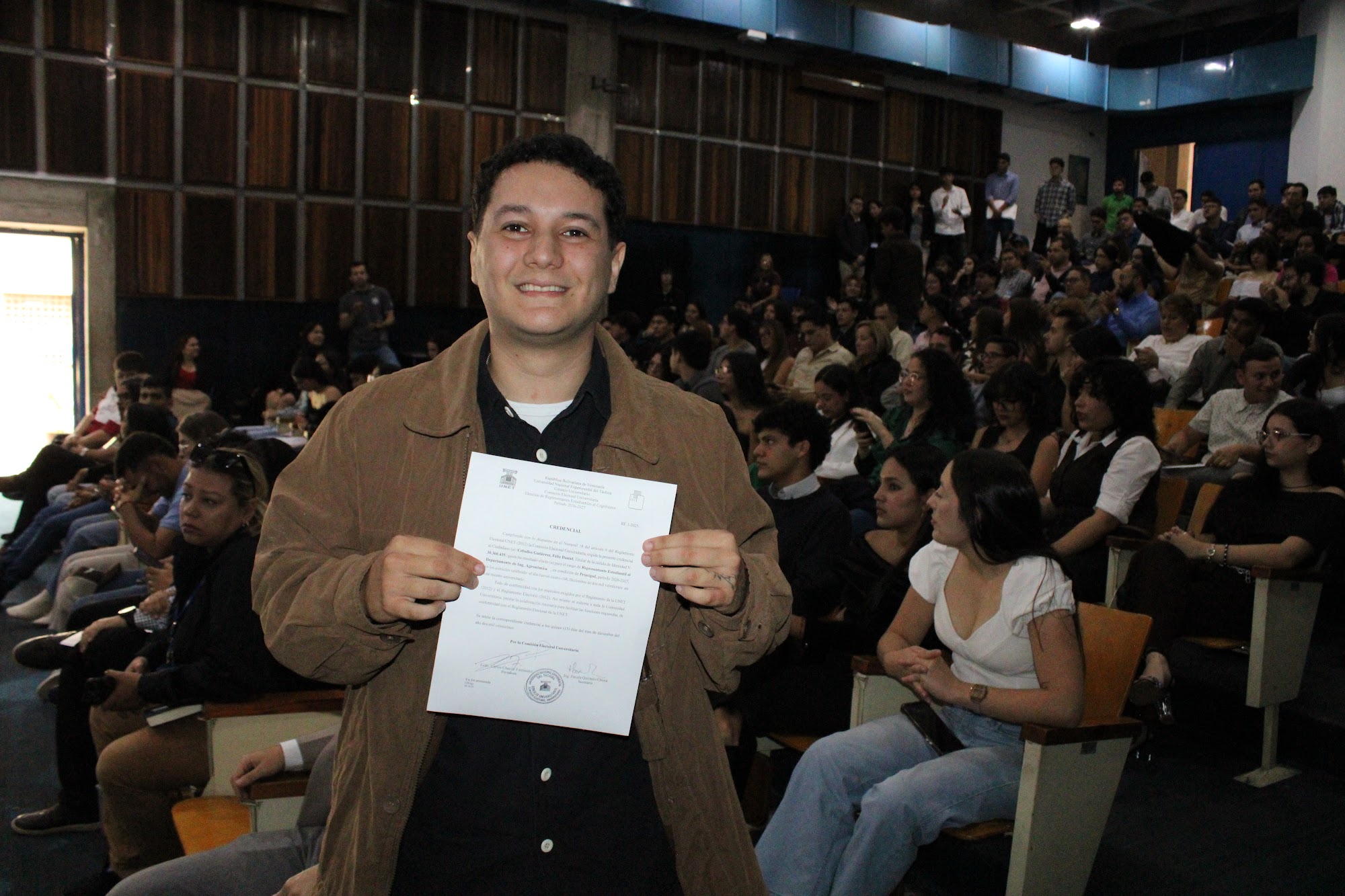 Félix Daniel Ceballos Gutiérrez — Estudiantil